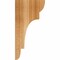 Ekena Millwork New Brighton Rough Sawn Corbel, Western Red Cedar, 4"W x 8"D x 16"H COR04X08X16NEB00RWR - alternate 3
